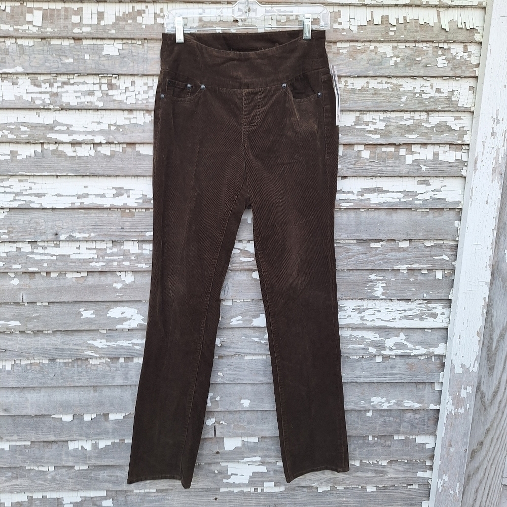 🌟 JAG Peri high rise straight corduroy pants size 2 nwt